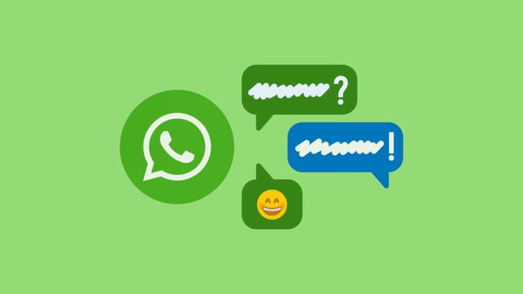 ilustración con logo de WhatsApp y chat atender clientes por WhatsApp 

