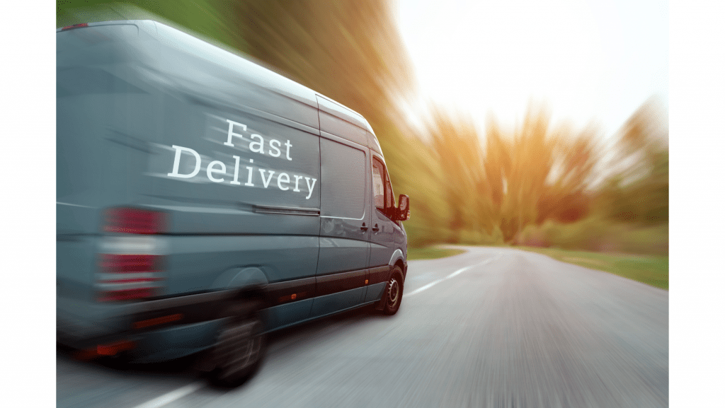 carro de delivery calidad en el servicio