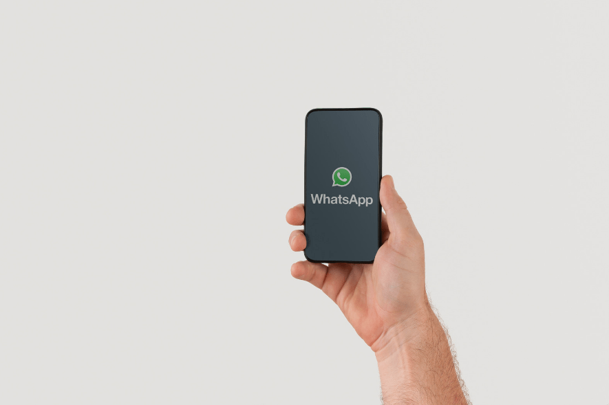 telefono celular con API de WhatsApp