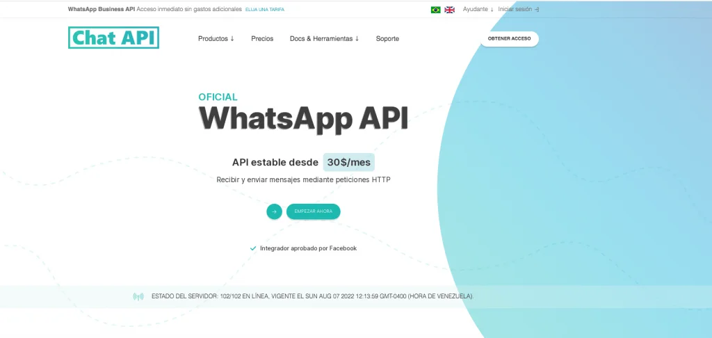 Chat API página web 