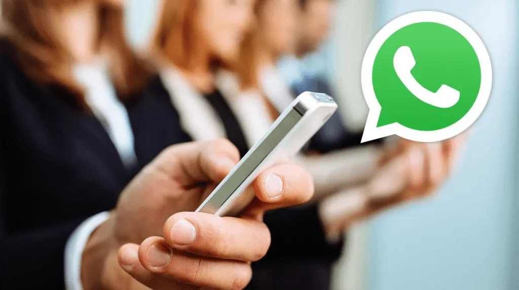 smart phone con WhatsApp