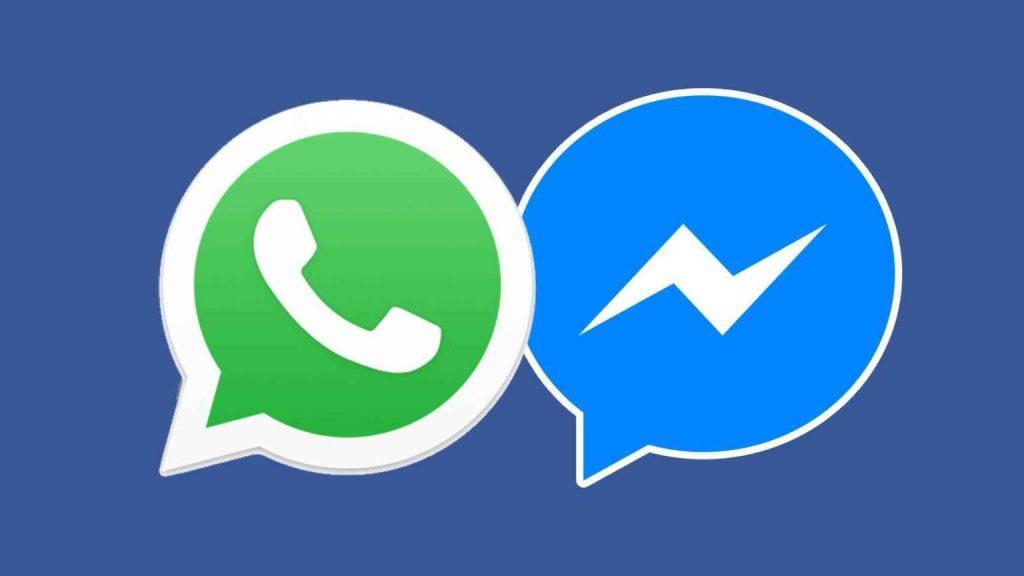 Logo de WhatsApp y Facebook Masseger 