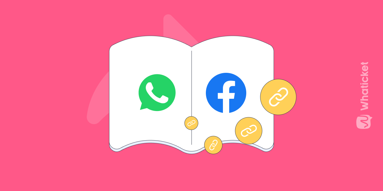 Ilustración / compartir los enlaces a los catálogos de WhatsApp