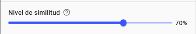 Nivel de similitud IA Whaticket