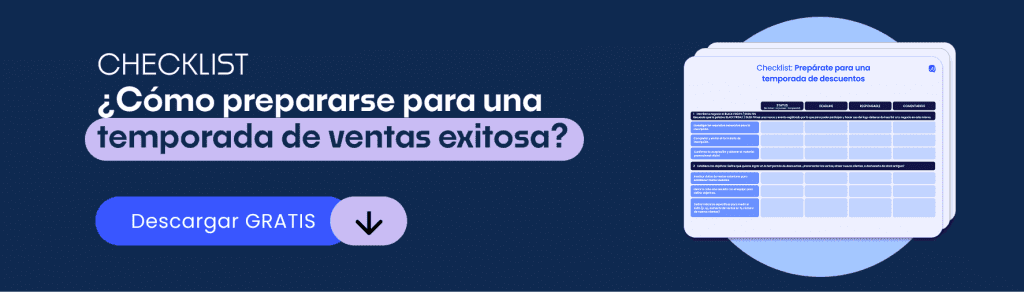 Prepárate para una temporada de mucha venta