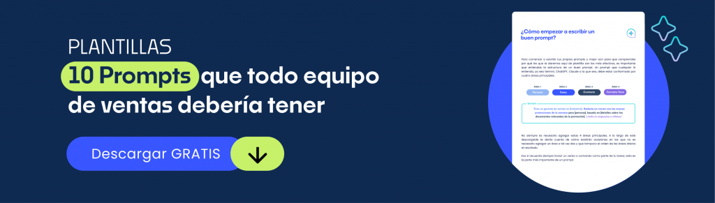 Prompts para area de venta